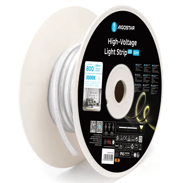 220V/8W/3000K/IP65