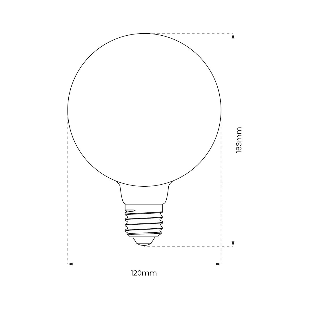 E27 15W G120 3000K - Image 3